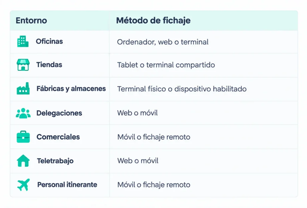 Registro horario multisede: cómo centralizar el control de todos tus centros de trabajo