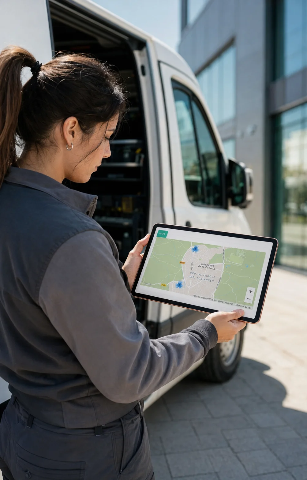 Geolocalización de empleados en movilidad