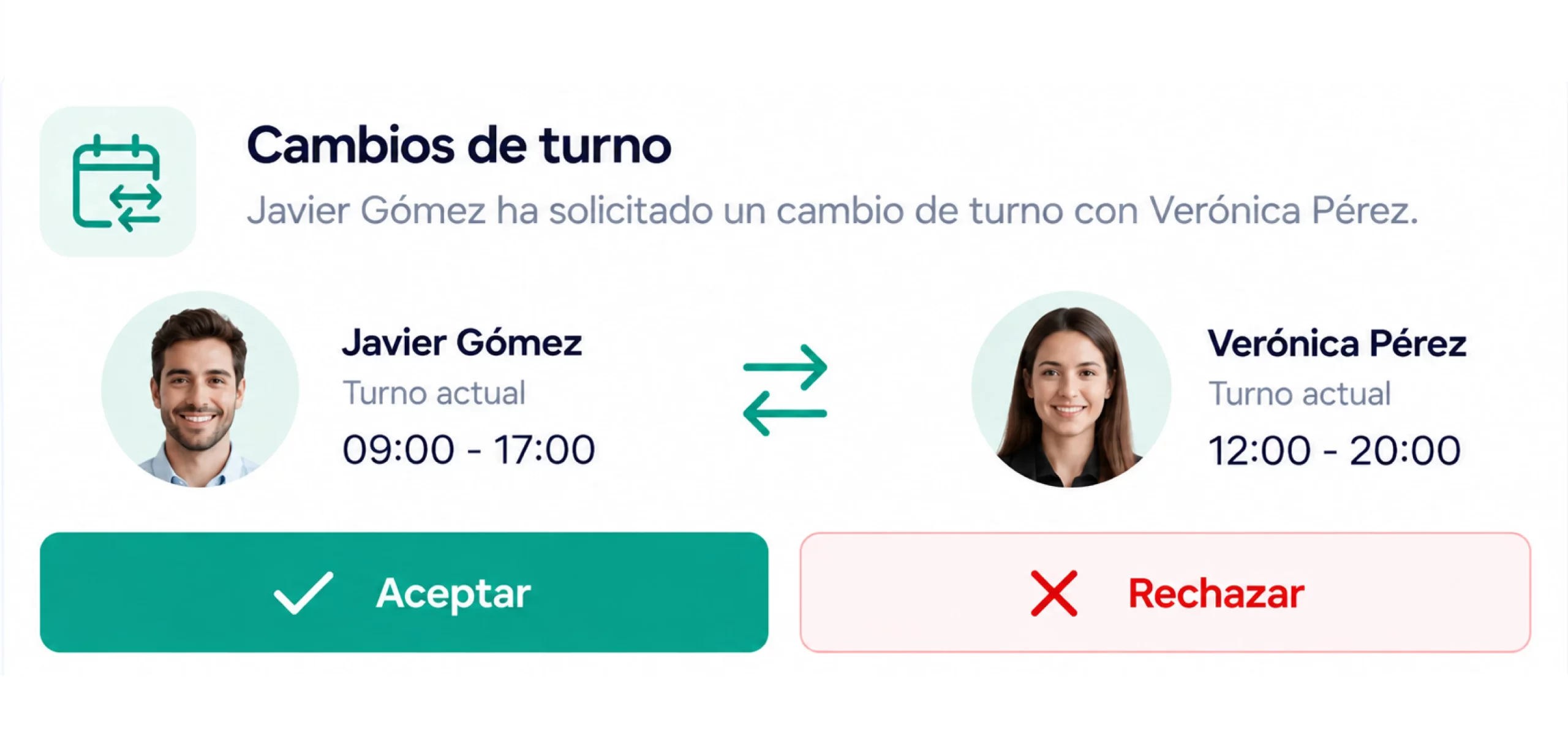 Gestión de turnos