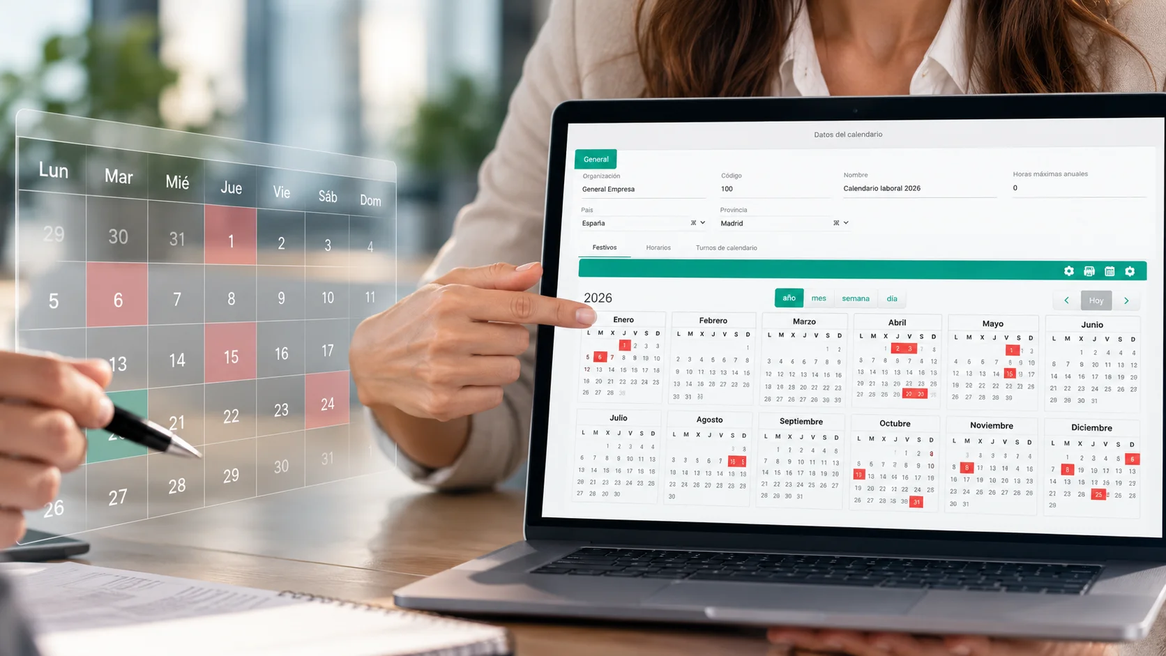 Calendario laboral de empresa: qué es y cómo gestionarlo
